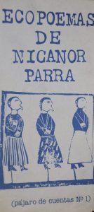 "Somos de la Tierra": la ecopoesía de Nicanor Parra | nicanor parra ecopoemas 1982 grafica marginal D NQ NP 836811 MLC20647591683 032016 F 457x1024 | Litoral Poeta | Antipoesía, ecopoesía, Las Cruces, litoral de los poetas, Litoral Poeta, Nicanor Parra, poesía