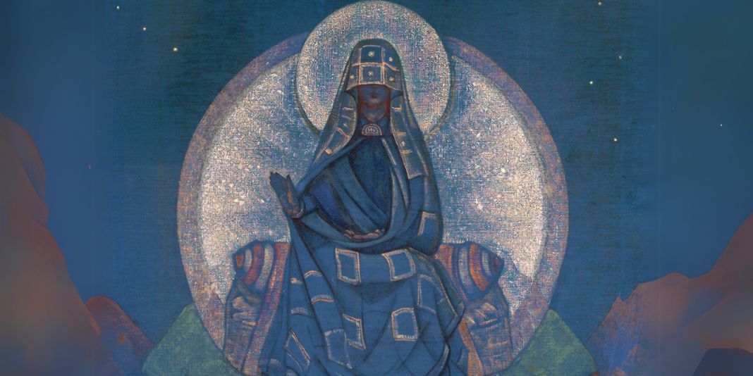 bajo el mando de la diosa Nikolai Roerich